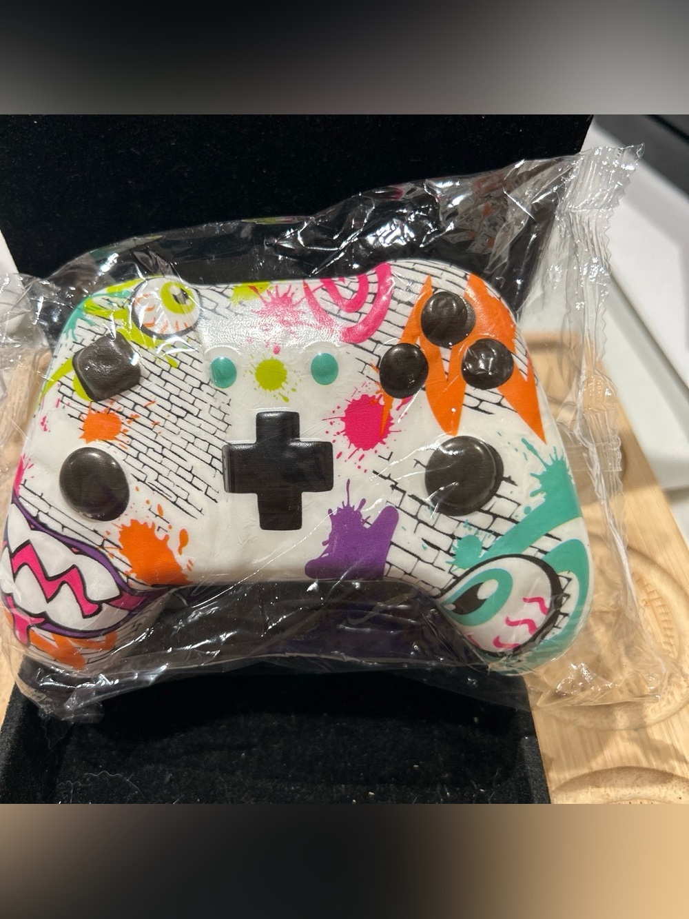 Game controller squishy the top has some color off